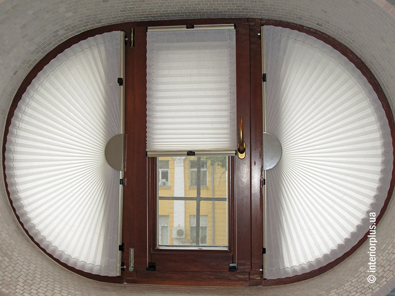 Плиссированные жалюзи