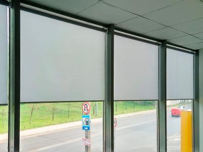 Рулонные жалюзи, ткань Акварель грей